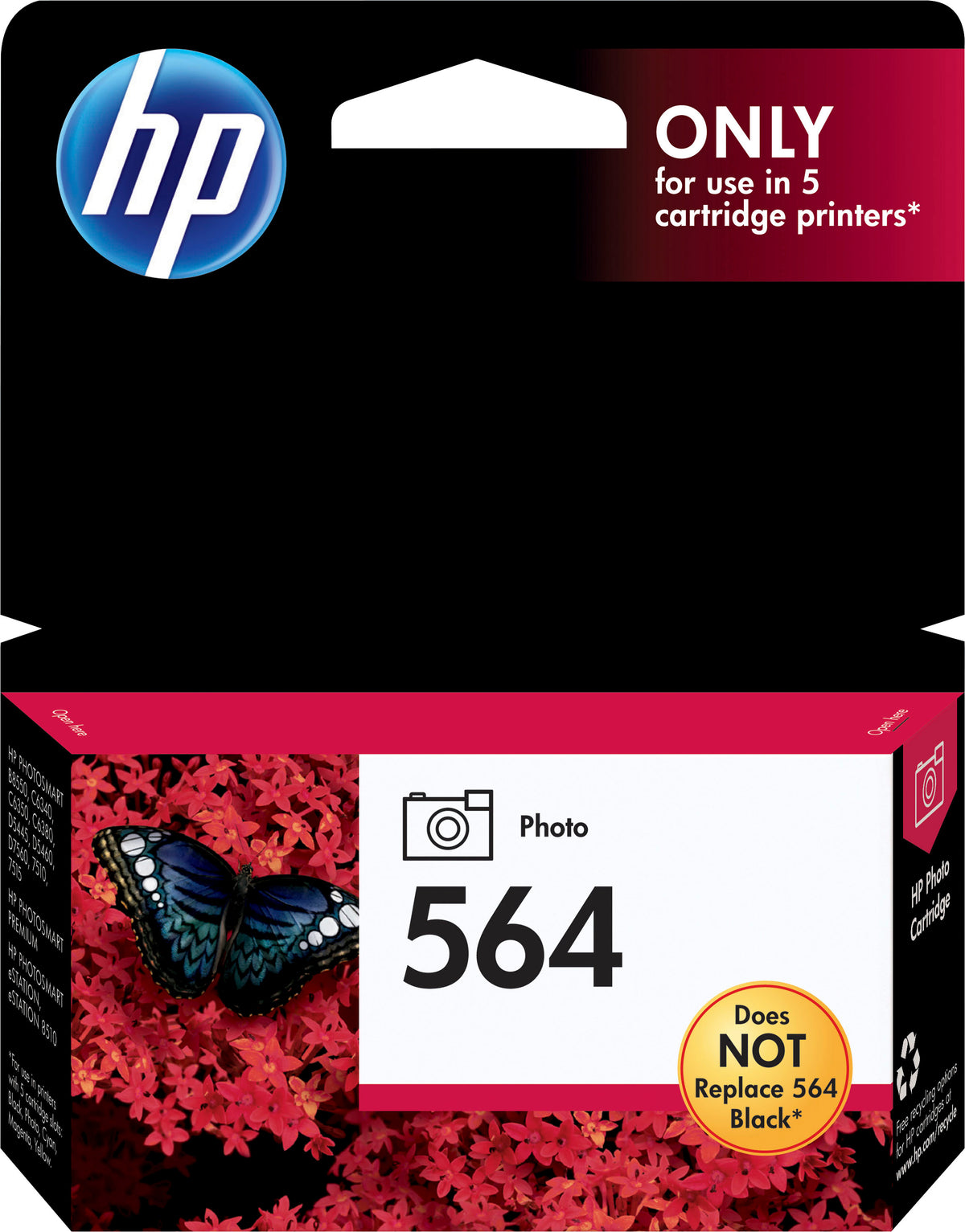 HP 564 Photo Black Ink Cartridge