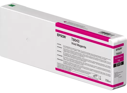 T804300 Epson EPSON UltraChrome HD Vivid Magenta Ink 700 ML