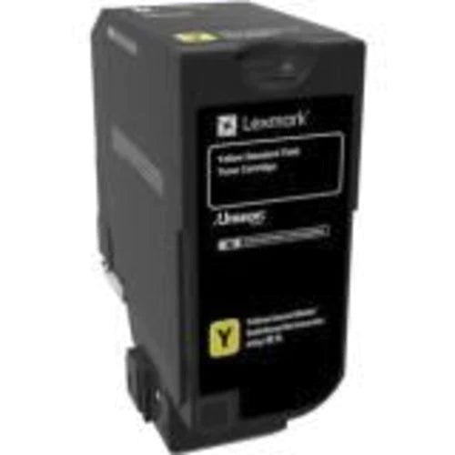 Lexmark CS720 Yellow Toner Cartridge, Standard Yield, Genuine OEM (74C0SYG, 74C0S40)