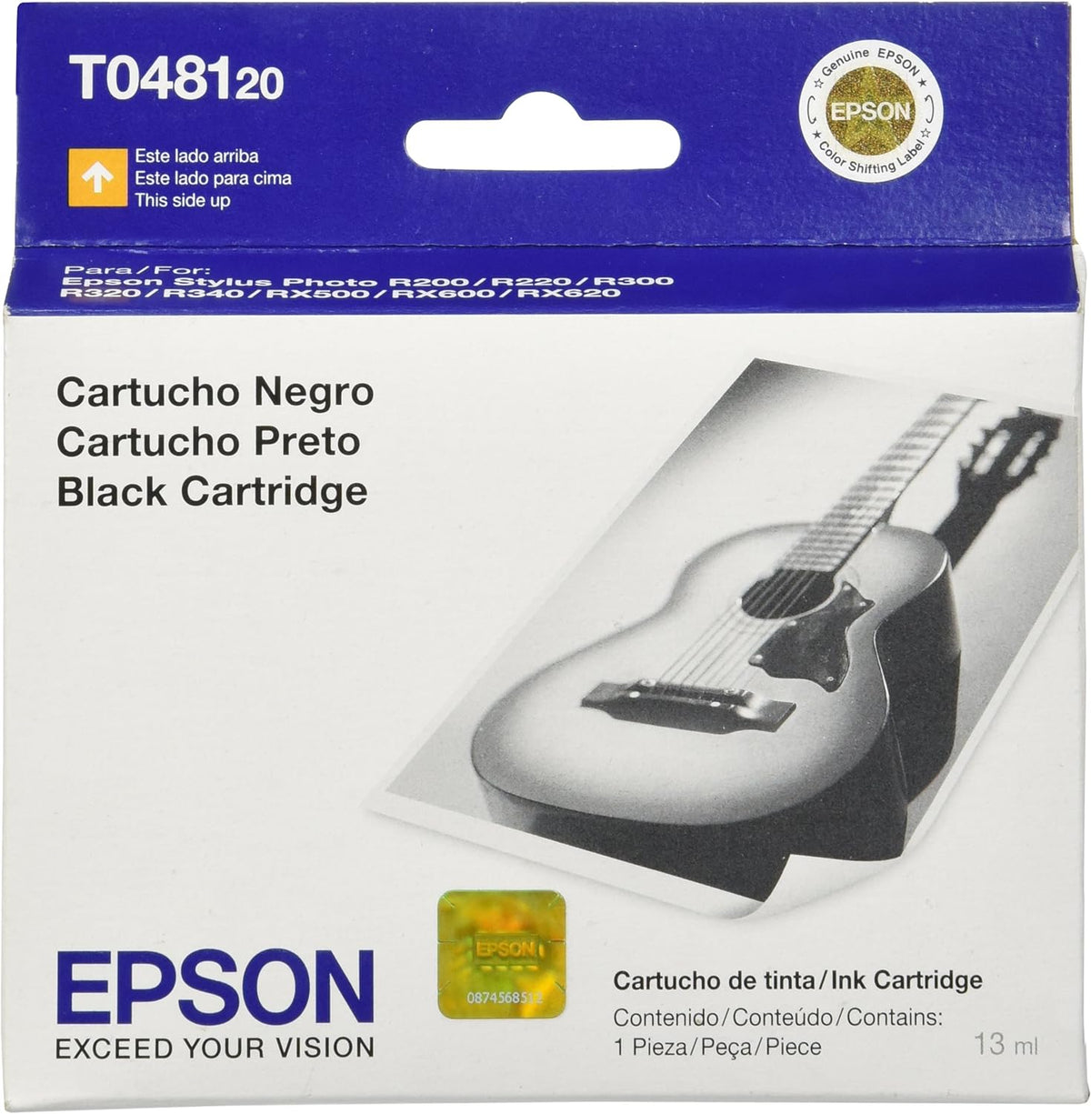 T048120-S STYLUS PHOTO R300/R300M/RX500 BLACK