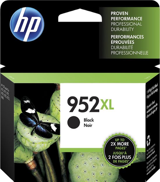 HP 952XL Ink Cartridges for BCYM Value 4 Pack