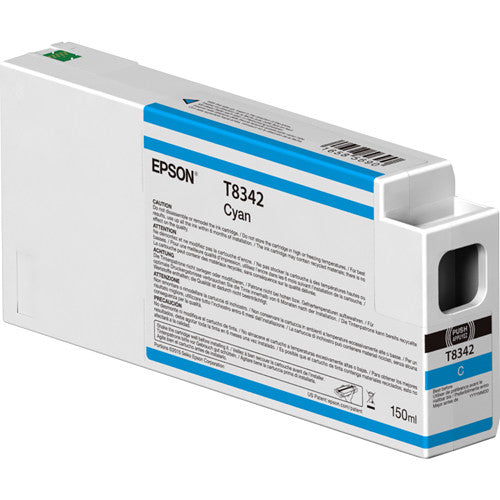 T834200 Epson UltraChrome HD Cyan Ink 150 MLT834200