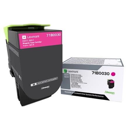 71B0030 Lexmark  CS/CX317 Magenta 2.3K Toner Cartridg  toners.ca