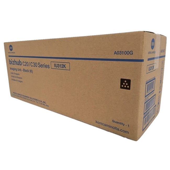 Konica Minolta Genuine OEM A03100G (IU312K) Black Imaging Unit (30K YLD)