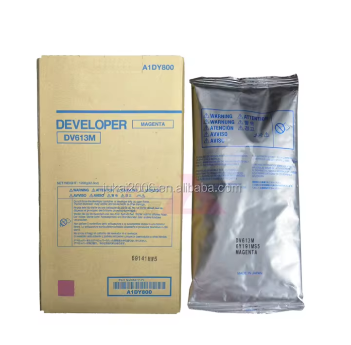 Konica Minolta Genuine OEM DV613M Magenta Developer (AKA A1DY800) (330K YLD)