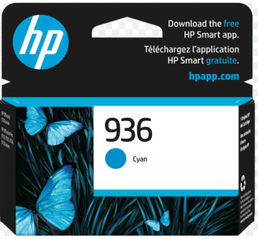 HP 936 Cyan Original Ink Cartridge