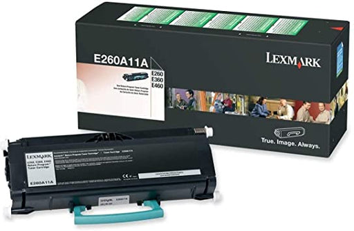 Lexmark E260, 360, 460, 462 3.5K Toner Cartridge Part no.: E260A11A