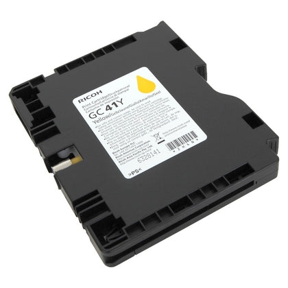 Ricoh Genuine OEM 405764 GC41Y (GC 41Y) Yellow Print Ink Cartridge (2.2K YLD) (405825)