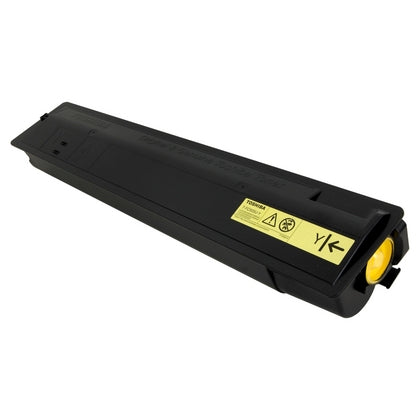 Toshiba Genuine OEM T-FC505UY Yellow Toner Cartridge (33.6K YLD)