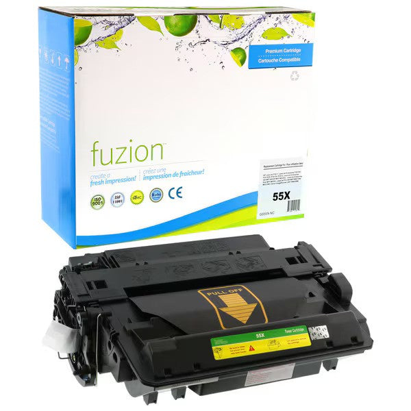 Compatible HP CE255X 55X Toner Cartridge Black 12.5K