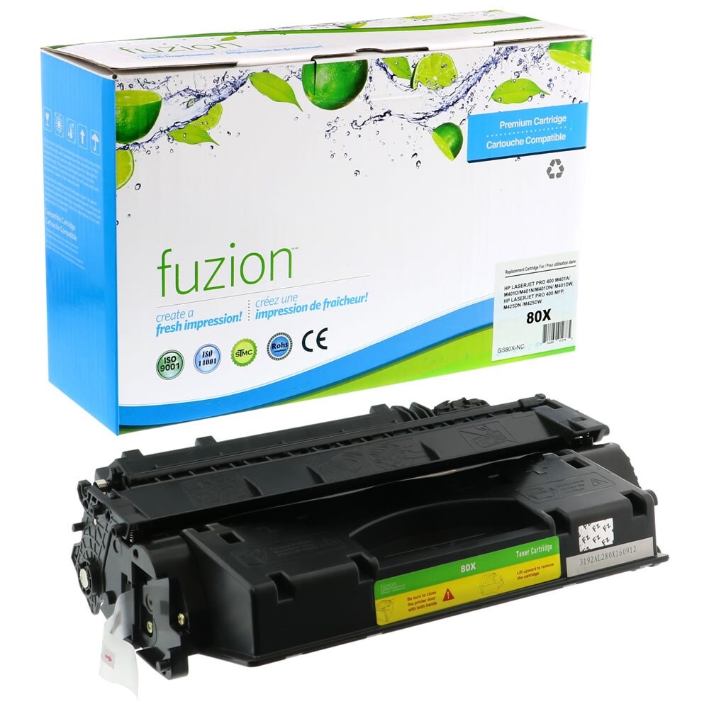 compatible hp CF280X (HP 80X) Black toner cartridge