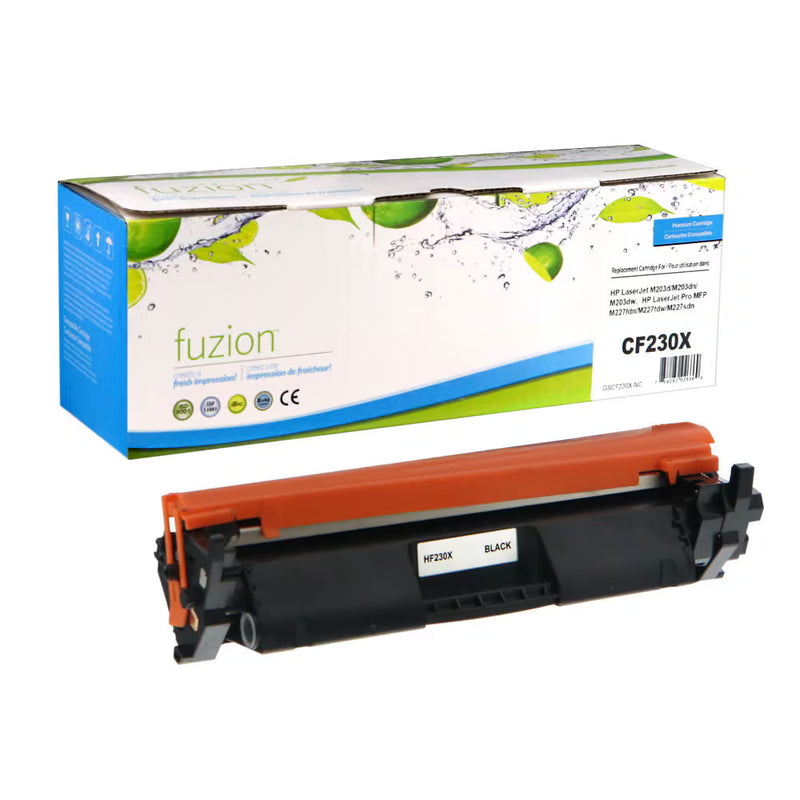 compatible with hp CF230X (HP 30X) Black toner cartridge