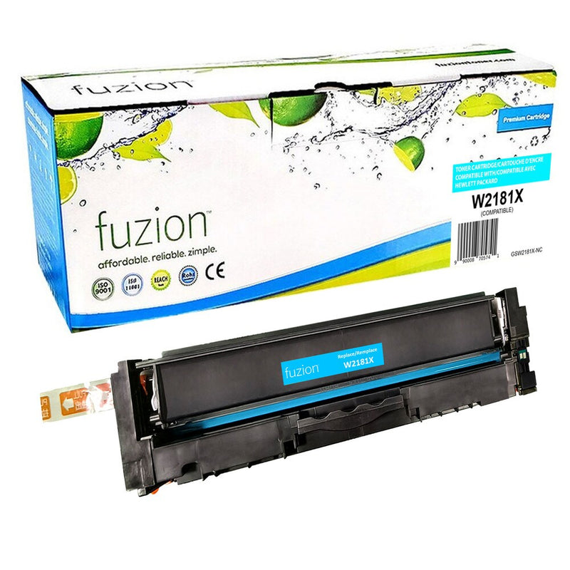 HP W2181X (218X) Compatible High Yield Toner - Cyan