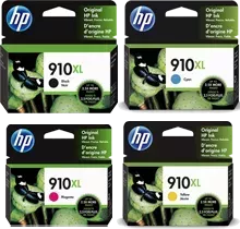 Genuine HP 3JB41AN BCMY Ink Combo 4-Pack OfficeJet Pro, 8010, and 8020