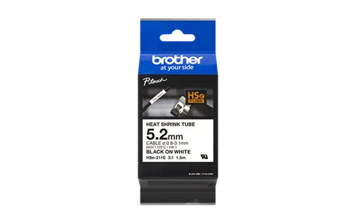 brother-hse211e-black-on-white-heat-shrink-tube-label-5-2-mm-x-1-5-m