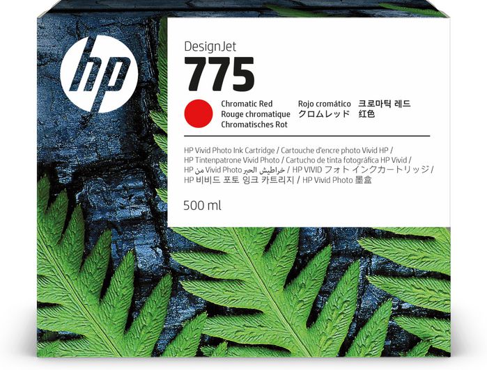 1XB20A HP HP 775 500ml Chromatic Red DesignJet Ink Cartridge