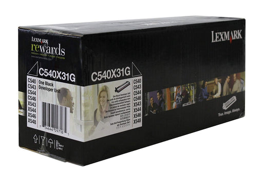 C540X31G C54X/X54X DEVELOPER UNIT, BLACK, 30K
