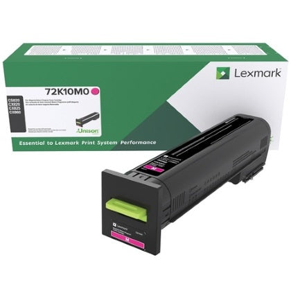 Lexmark CS820de Magenta Toner Cartridge, Genuine OEM