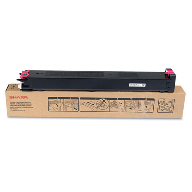 Sharp Genuine OEM MX61NTMA (MX60NTMA) Magenta Toner Cartridge (24K YLD)