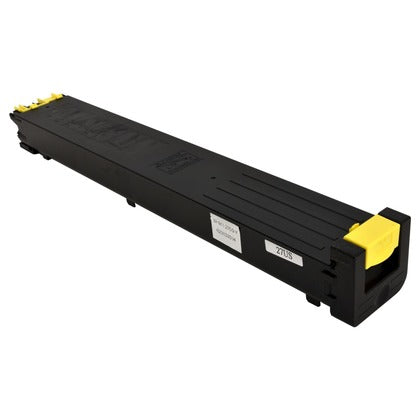 Sharp Genuine OEM MX27NTYA (MX-27NTYA) Yellow Laser Toner Cartridge (15K YLD)