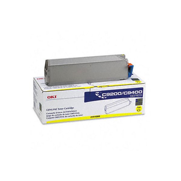41515205 C9200/C9400 SERIES YELLOW TONER CARTRIDGE "TYPE C3"