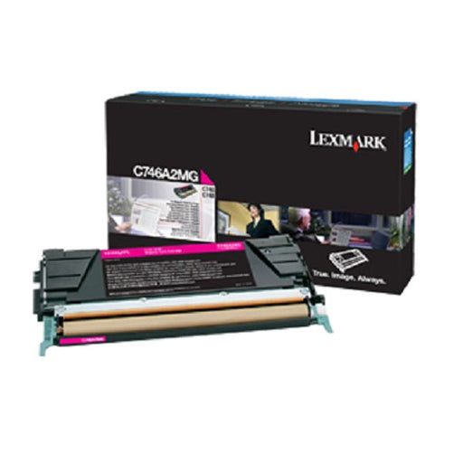 C746A2MG Lexmark  C746,748 Magenta 7K Toner Cartridge