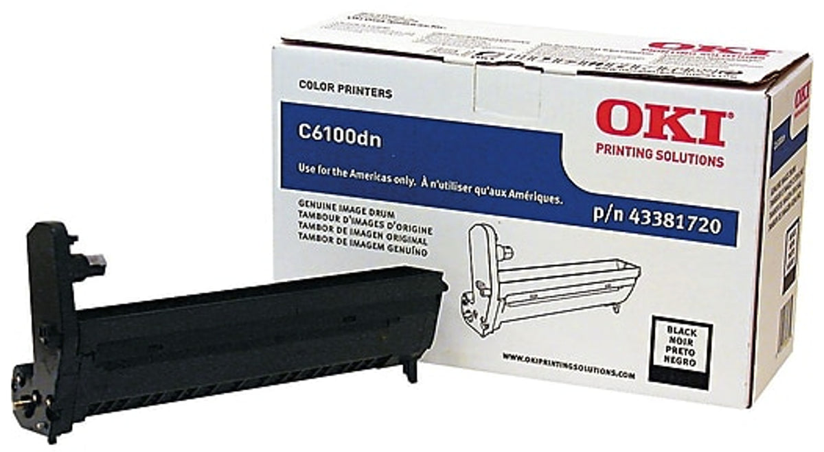 43381720 C6100 SERIES BLACK IMAGE DRUM