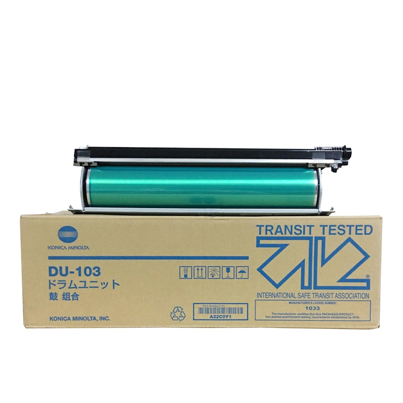 Konica Minolta Genuine OEM DU103 (A22C0Y1) Drum Unit (300K YLD)