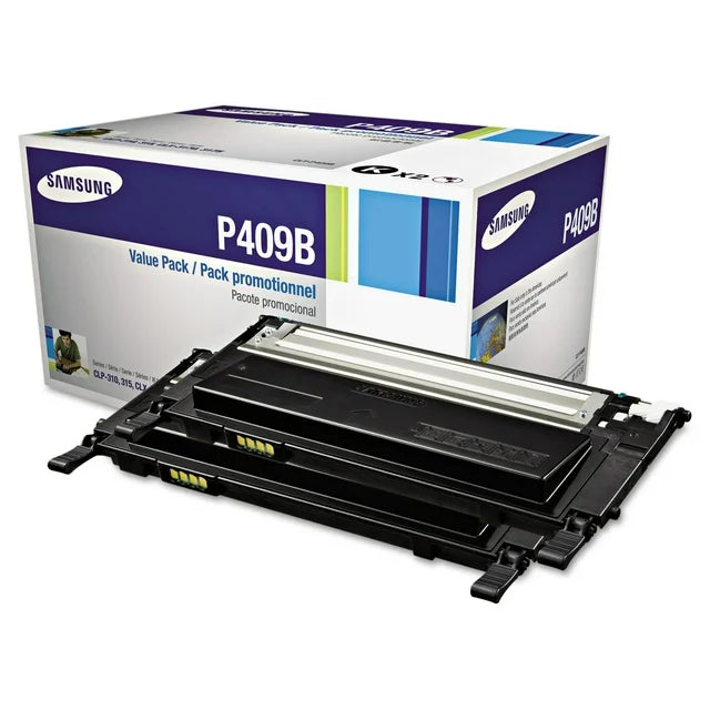 SU394A SAM CLTP409B 2PK BLACK TONER CRTG
