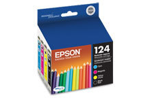 T124120-BCS EPSON COMBO INK CMYK, STYLUS NX125/127/420/WORKF