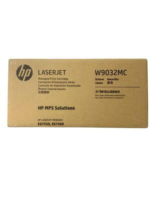 HP W9032MC Yellow Toner Cartridge, Genuine OEM