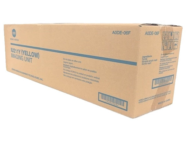 Konica Minolta Genuine OEM A0DE06F (IU211Y) Yellow Imaging Unit (75K YLD)