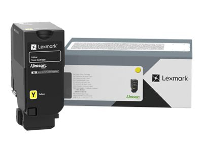 81C0X40 Lexmark Yellow Extra High Yield Toner Cartridge