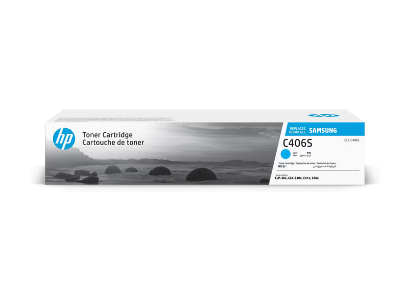HP CLT-C406S Cyan Toner Cartridge
