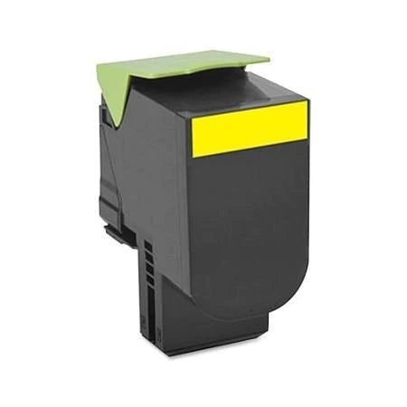 compatible-lexmark-80c1sy0-801sy-yellow-toner-67-89