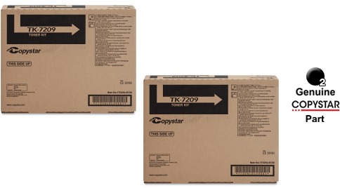 Copystar Genuine OEM TK-7209 (1T02NL0CS0) Black Toner Cartridge (35K YLD)