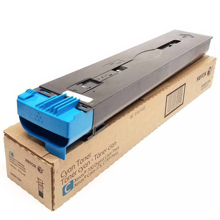 Xerox DocuColor 700 J75 Cyan Toner Cartridge,  Genuine OEM - toners.ca