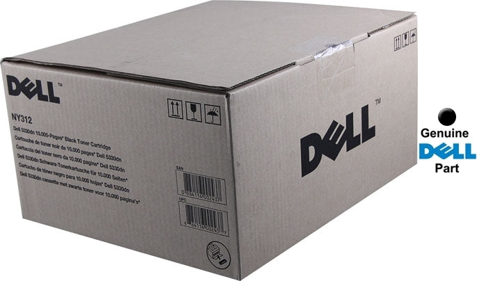 Dell Genuine OEM NY312 Black Toner Cartridge (10K YLD) (3302044)