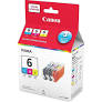 4706A049 Canon BCI-6 C,M,Y Ink Value Pack