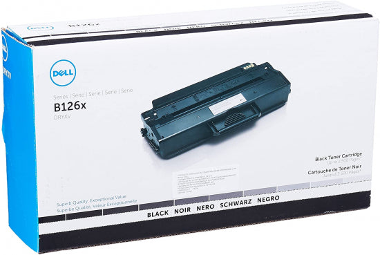 Dell Genuine OEM DRYXV (RWXNT / 331-7328) High Yield Black Toner Cartridge (2.5K YLD)