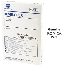 Konica Minolta Genuine OEM 8938451 (8938-451) Developer Bag (DV310)