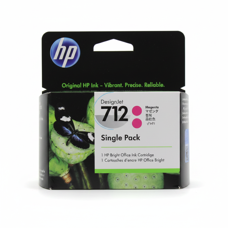 HP 712 Magenta Single Cartridge