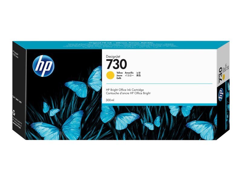 HP 730 300-ml Yellow Ink Cartridge