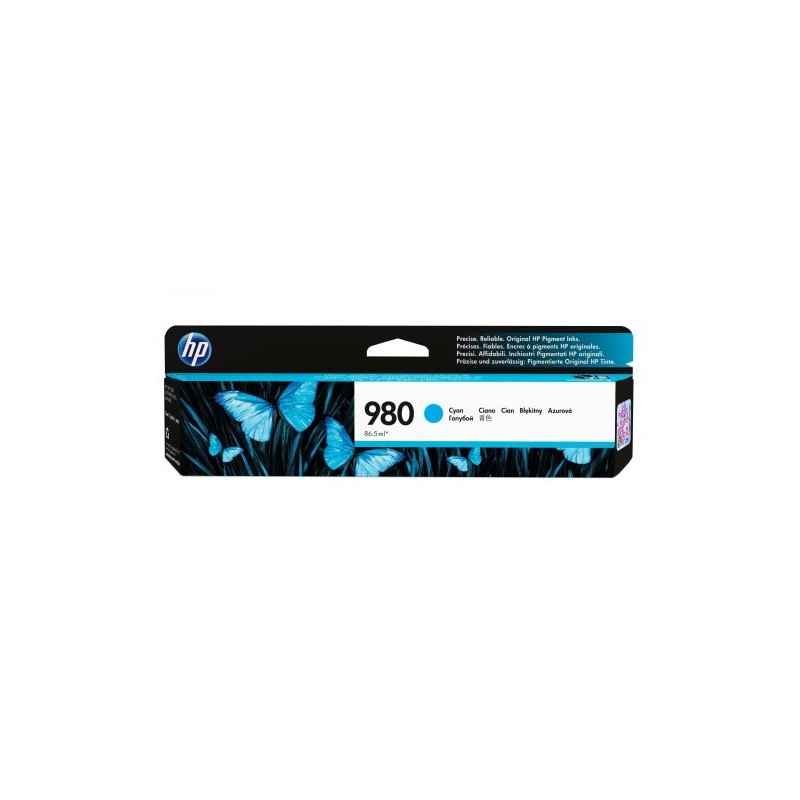 HP 980 Cyan Original Ink Cartridge