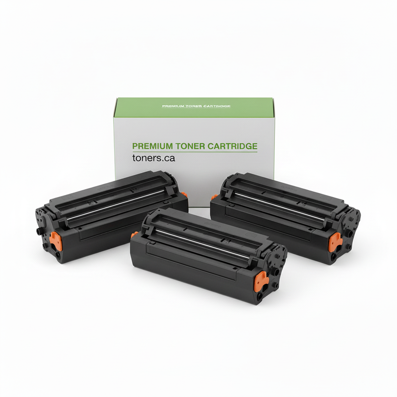 TN660-C-3PK three blank compatible Brother-style toner cartridges with toners.ca box