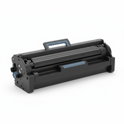 CF258X-C-3PK single blank compatible enterprise-style toner cartridge in three-quarter profile