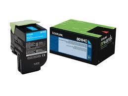 80C1HC0 LEXMARK 801HC CX410/510 CYAN HIGH YIELD