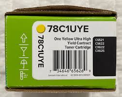 78C1UYE Lexmark  CS521,CS/CX622 Yellow  7K Toner