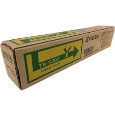 Kyocera Genuine OEM TK-5207Y (1T02R5AUS0) Yellow Toner Cartridge (12K YLD)