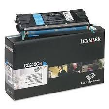 C5242CH Lexmark  C524,532,534 Cyan 5K Toner Cartridge
